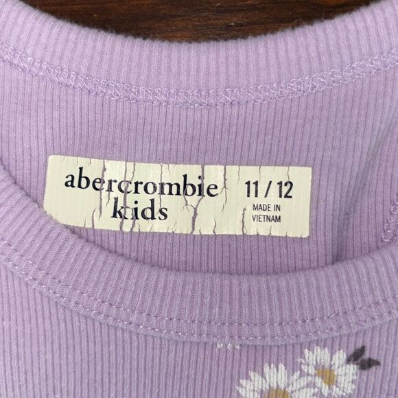 Abercrombie Kids Girls Ribbed Racerback Tank Top Size 11 / 12 - Picture 4 of 6